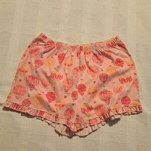 Gymboree girls size large or 10/12 pajama shorts, air balloons